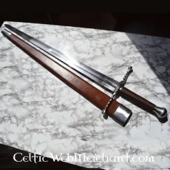 Deepeeka Anderthalbhänder Oakeshotts Typ XVa, Battle-ready (stumpf 3 Mm) -Keltische, griechische und römische Schwerter Verkaufsladen anderthalbhaender oakeshotts typ xva battle ready 4