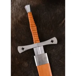 Deepeeka Anderthalbhänder Shrewsbury, 15. Jahrhundert, Battle-ready (stumpf 3 Mm) -Keltische, griechische und römische Schwerter Verkaufsladen anderthalbhaender shrewsbury 15 jahrhundert battle 5