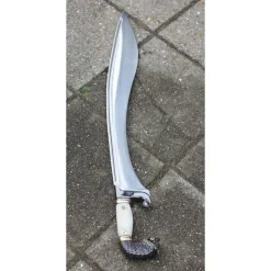 Falcata Mit Löwenköpfen 7 Falcata Mit Löwenköpfen -Keltische, griechische und römische Schwerter Verkaufsladen falcata mit loewenkoepfen 2