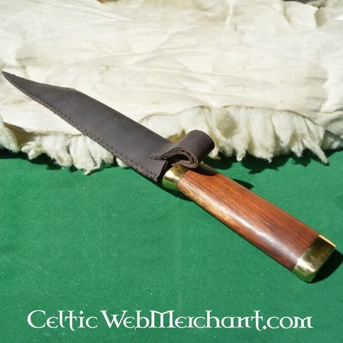 Ulfberth Germanisches Kurz Seax Von Damaszener Stahl 7 Ulfberth Germanisches Kurz Seax Von Damaszener Stahl – Bild 5