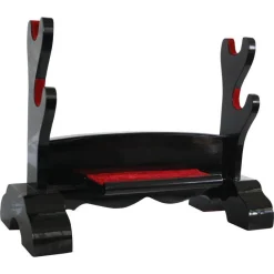 Katana Stehen Deluxe (3 Samuraischwerter)