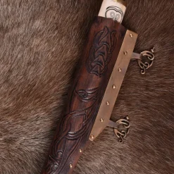 Deepeeka Kleiner Nordischer Wikinger-Sax Mit Verziertem Beingriff -Keltische, griechische und römische Schwerter Verkaufsladen kleiner nordischer wikinger sax mit verziertem bei 3