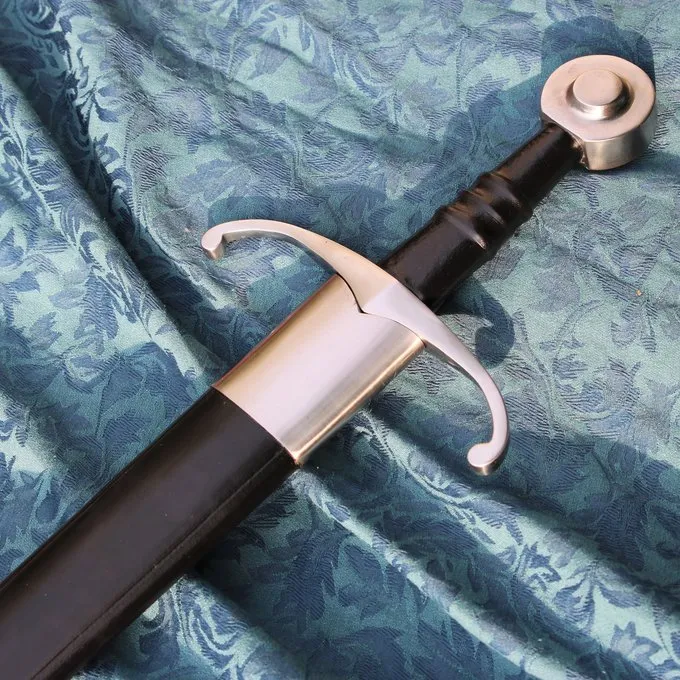 Windlass Steelcrafts Mittelalterliches Schwert Battle-ready Mit Lederscheide, Gehärtet (stumpf 3 Mm) 4 Windlass Steelcrafts Mittelalterliches Schwert Battle-ready Mit Lederscheide, Gehärtet (stumpf 3 Mm) – Bild 2