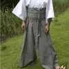 Epic Armoury Samurai Hose, Grau -Keltische, griechische und römische Schwerter Verkaufsladen samurai hose grau
