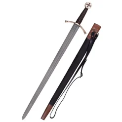 Deepeeka Templerschwert Godfrey De Saint-Omer -Keltische, griechische und römische Schwerter Verkaufsladen templerschwert godfrey de saint omer 2