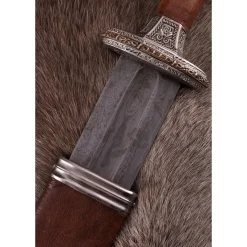 Deepeeka Vendelschwert Uppsala 7.-8. Jahrhundert, Messinggriff, Damast -Keltische, griechische und römische Schwerter Verkaufsladen vendelschwert uppsala 7 8 jahrhundert messinggriff 5