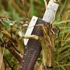 Deepeeka Wikingersax Im Borre-Stil Mit Knochengriff -Keltische, griechische und römische Schwerter Verkaufsladen wikingersax im borre stil mit knochengriff 4