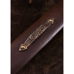 Deepeeka Wikingerschwert Insel Eigg Damaszenerstahl, Ledergriff -Keltische, griechische und römische Schwerter Verkaufsladen wikingerschwert insel eigg damaszenerstahl ledergr 4