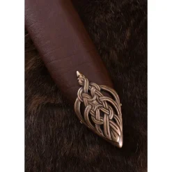 Deepeeka Wikingerschwert Insel Eigg Damaszenerstahl, Ledergriff -Keltische, griechische und römische Schwerter Verkaufsladen wikingerschwert insel eigg damaszenerstahl ledergr 5